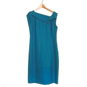 NWT Tahari Lizette Dress with Ruffle Detail